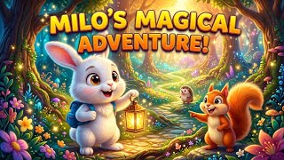 Milo’s Magical Adventure 🐰✨ Children's Animated Story with a Great Moral Lesson