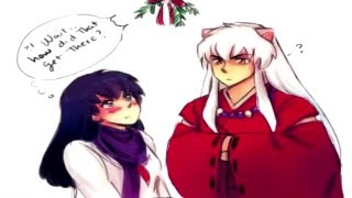 InuYasha & Kagome under the mistletoe comic dub