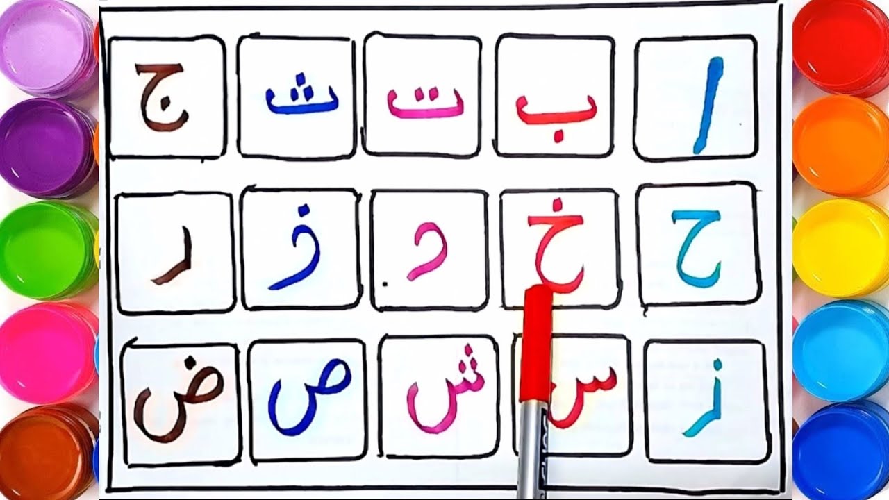 Alif Baa Taa saa| ا ب ت ث ج ح خ Children Arabic Alphabet|Islam For Kids ...