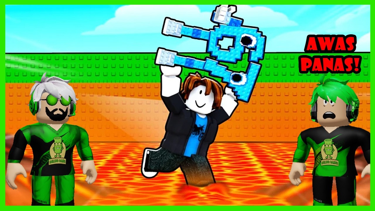 Darlung & Wak Darlung Selamatkan Brainrot Dari Tsunami Lava Di Roblox