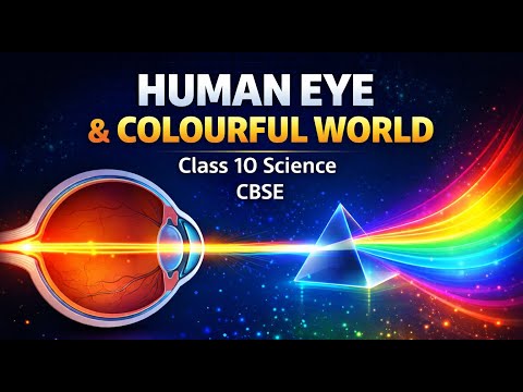 The Human Eye and The Colorful World l Lecture 2 | Class 10 | Science | CBSE | Free Education