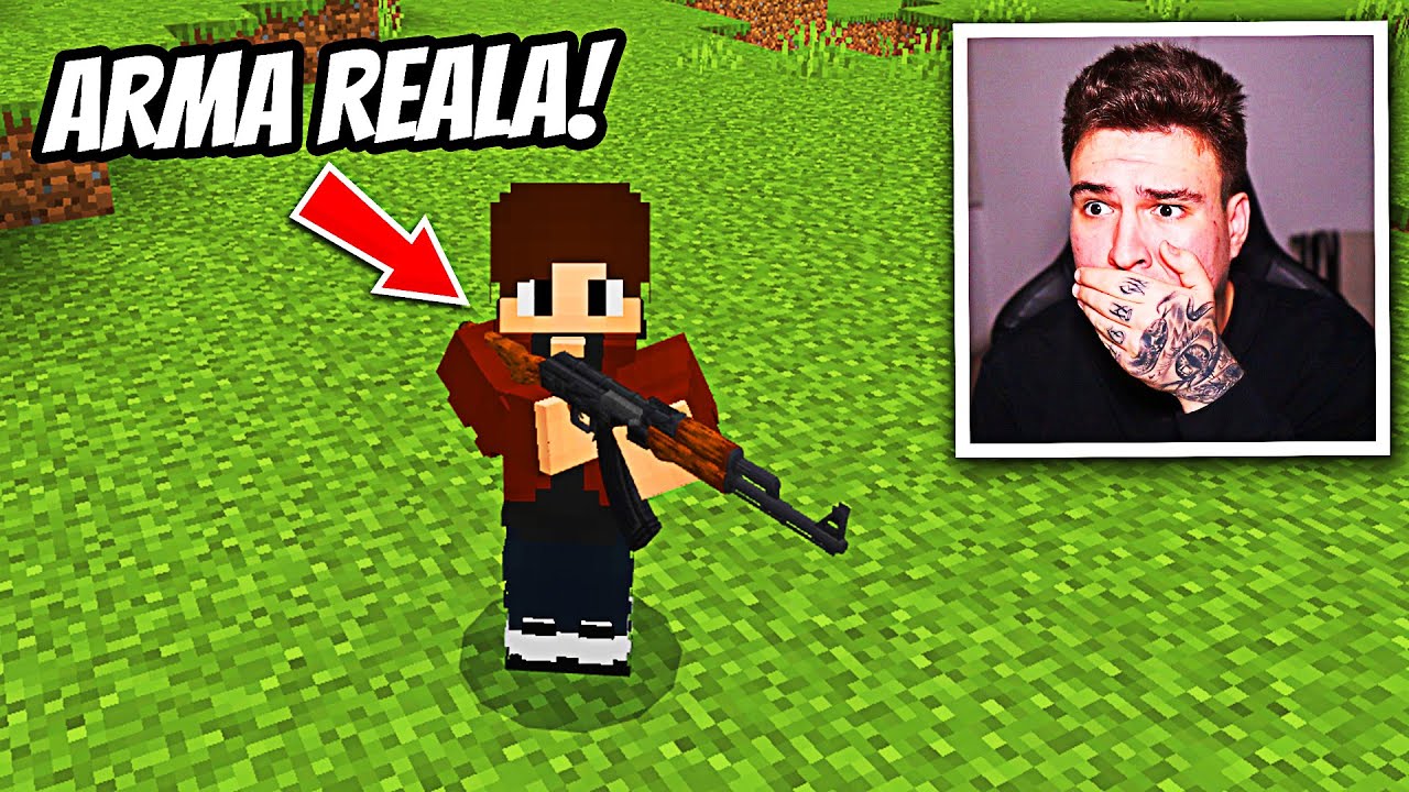 Mod Periculos: Arme Realistice În Minecraft ! *EXTREM*