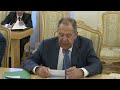 С.Лавров и С.Мухриддин, Москва, 13 февраля 2025 года