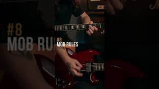 Black Sabbath – The Mob Rules Riff (Tony Iommi Guitar) #Shorts @RiffLair
