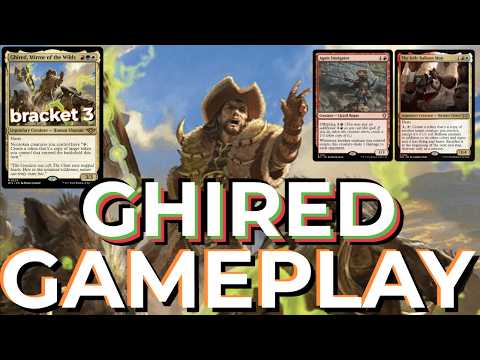 2 games! GHIRED Mirror Wilds EDH Gameplay vs 1st Sliver, Gitrog, Shiko, Minn, Jetmir MTG Deck Guide