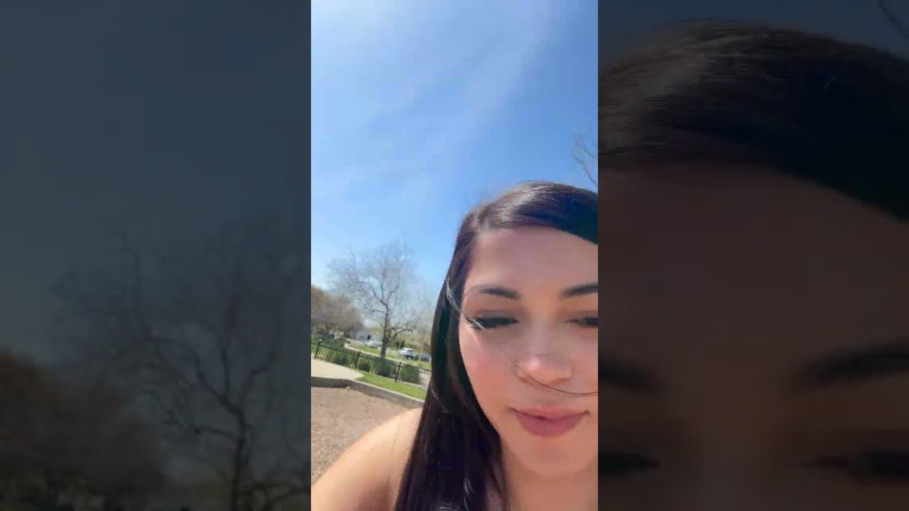 Woman rides swings beside her daughter then little girl falls off at playground