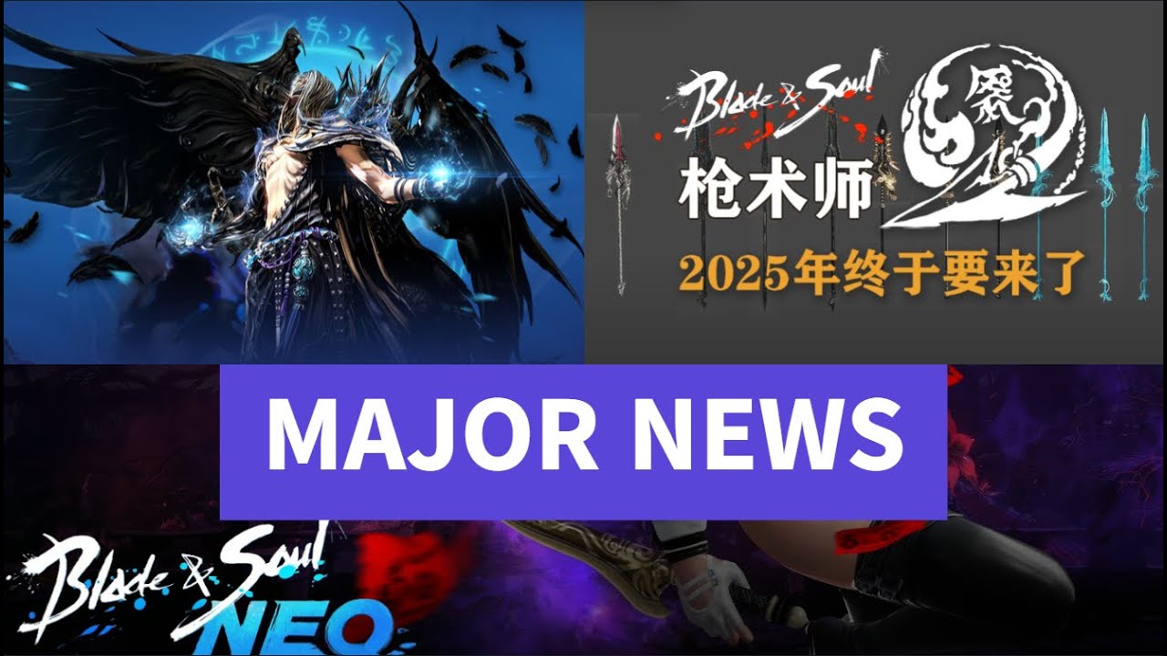 Blade and Soul NEO: MAJOR NEWS 12 man RAIDS, Spear Class, Steam Launch, Moonwater Plains PART 3
