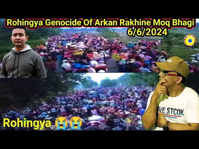 ROHINGYA GENOCIDE OF AA RAKHINE MOQ BHAGI | KINGDOM OF ARKAN TV #ရိုဟင်ဂျာနေ့စဉ်သတင်း 6 June 2024 class=