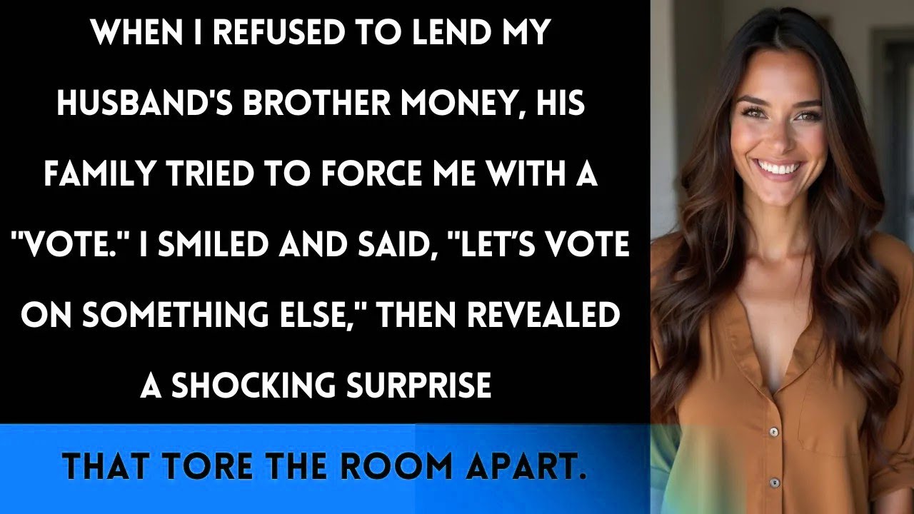 When I Refused to Lend Money, His Family Tried to Force Me—Then I Revealed a Shocking Surprise