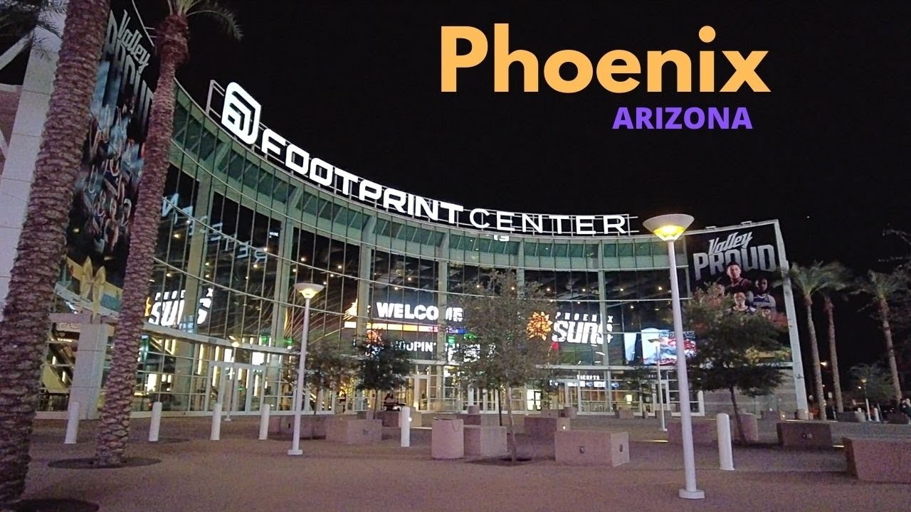 Walking in Downtown PHOENIX, ARIZONA