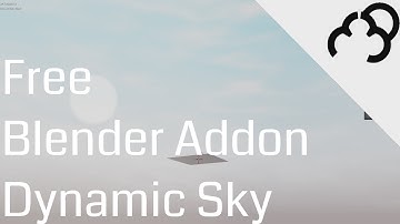 Blender Addon - Free Dynamic Sky