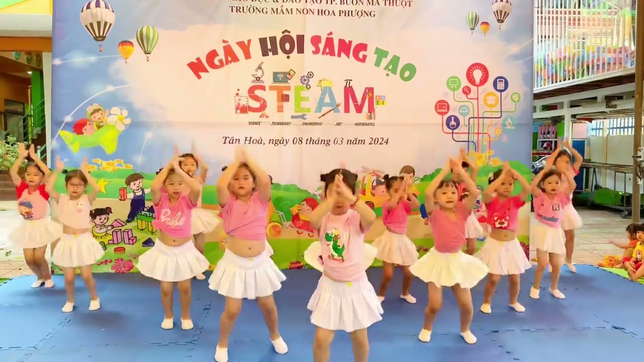 Bài nhảy HANDCLAP (Fitz and The Tantrums ) của các bé khối LÁ