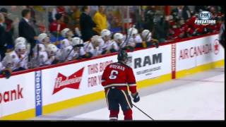 Dennis Wideman cross checks linesman Don Henderson 01/27/16