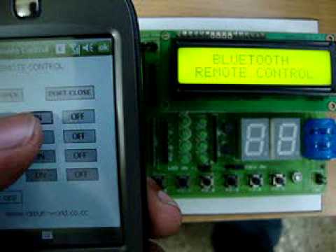 BlueTooth Remote Control Using LMX9838
