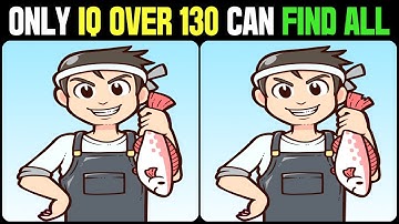 Spot The Difference : Can You Find Them All? [ Find The Difference #111 ]