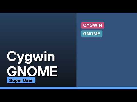 How can I run Gnome or KDE locally in Cygwin? (2 Solutions!!)