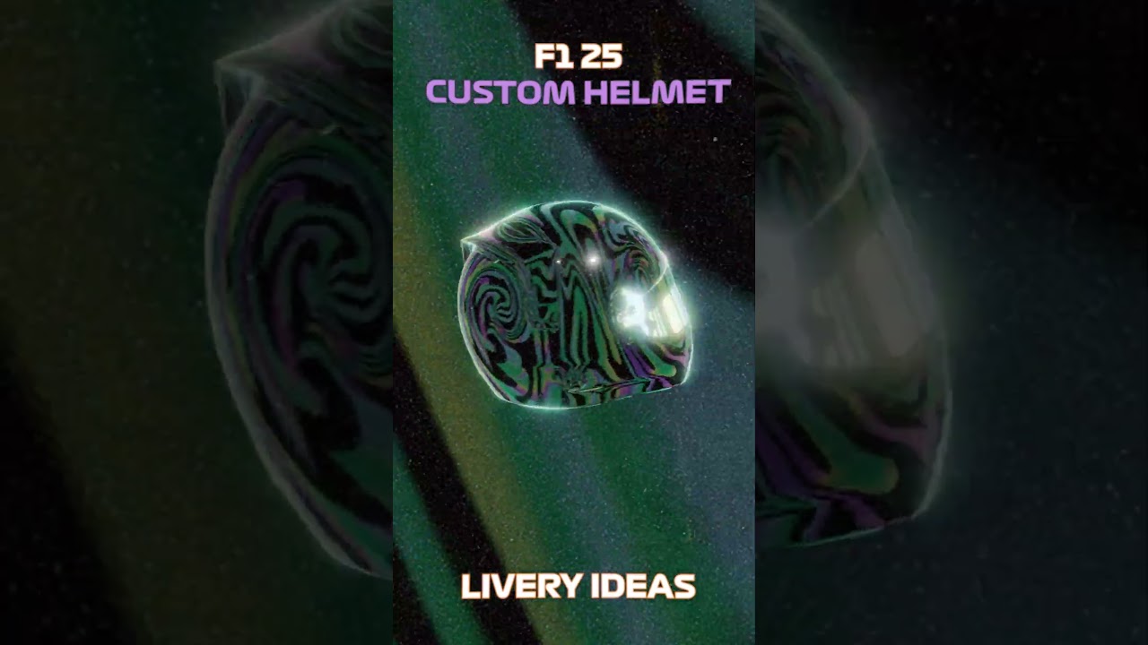 F1 25 Custom Helmet Livery Ideas 🎨 #3