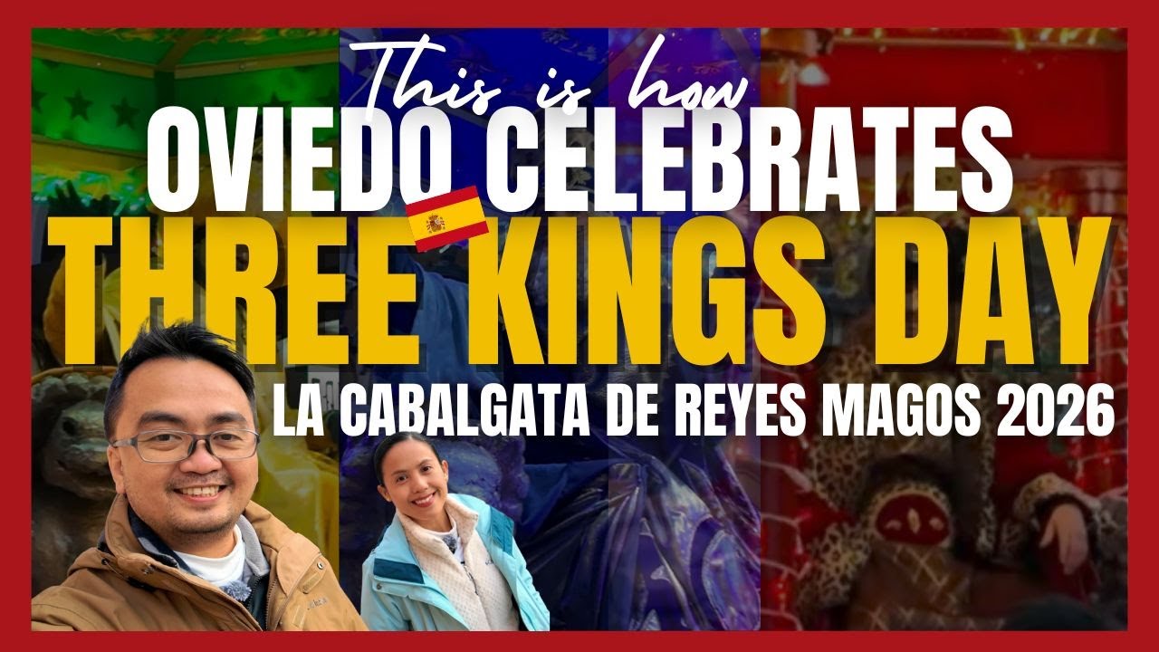 La Cabalgata de Reyes Magos 2026 in Oviedo 🇪🇸 | Our First Time Watching the Parade | MJ & Seven