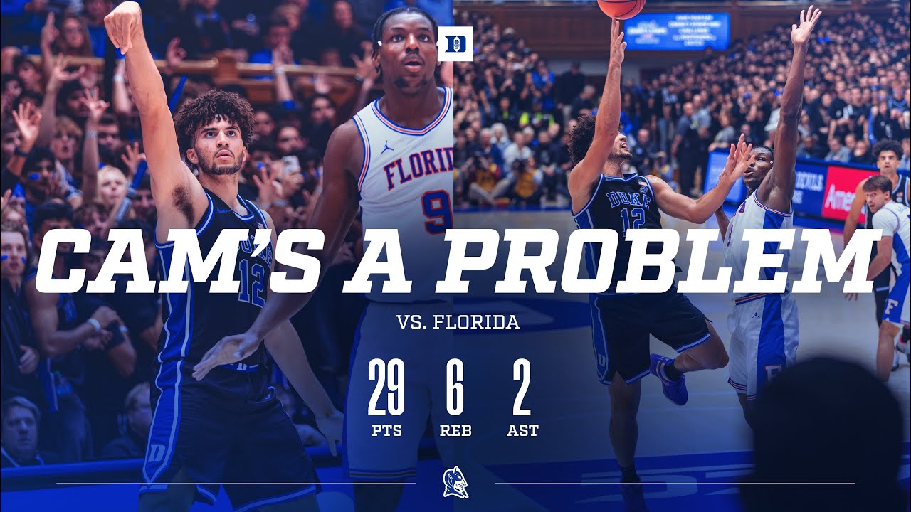 Cam Boozer Drops 29 on Florida! | Duke Basketball 2025-26