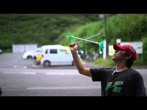 Flower stick juggring