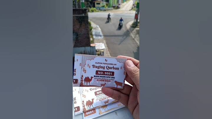KUPON DAGING KURBAN GRATIS