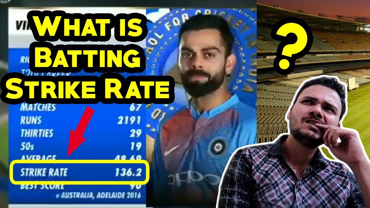 What is Batting Strike Rate in Cricket Hindi YouTube