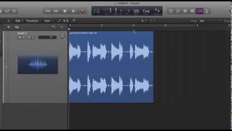 Logic Pro X Quick Tip - Using Time Compression Expansion (TCE) with Loops