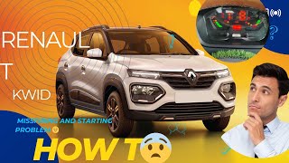 Renault# kwid #starting and missfiring problem code.{065711}/ /how to solve ?