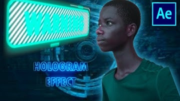 Create Hologram Effect in After Effects