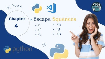 04 Escape Sequences | Python basics tutorial | Code with Rumi