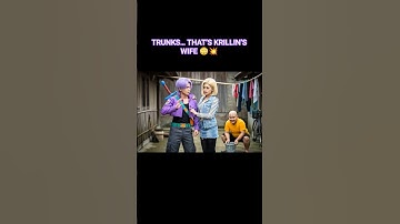 Android 18 Flirting with Trunks in Real Life!? 💀 (DBZ IRL Skit) #i #dragonball #dbzirl