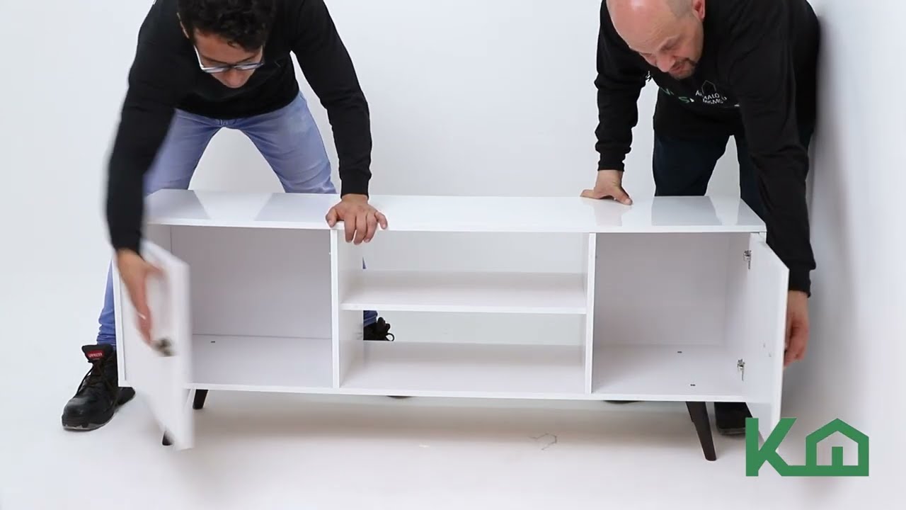 Mueble modular de TV 150 cm con patas l KingsHouse