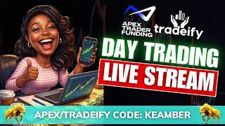 Prop Firm Trading Live | Close to Passing My Tradeify Eval!