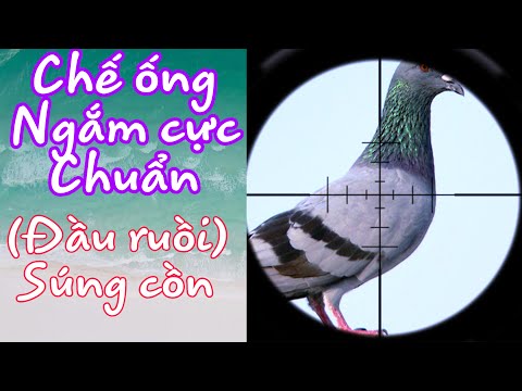 Video Cách chế ống ngắm cho súng cồn chuẩn 99% ( đầu ruồi )... - youtube