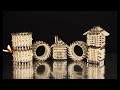 How to Make a Match House and Cylinder Without Glue How to Make a Match House and Cylinder Without Glue