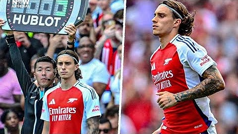 Riccardo Calafiori Arsenal Debut Vs Lyon