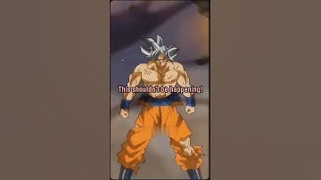 Thumbnail of Goku ALWAYS gets back up!「dbs edit」#shorts   #goku #jiren  #dragonballsuper  #anime  #shorts