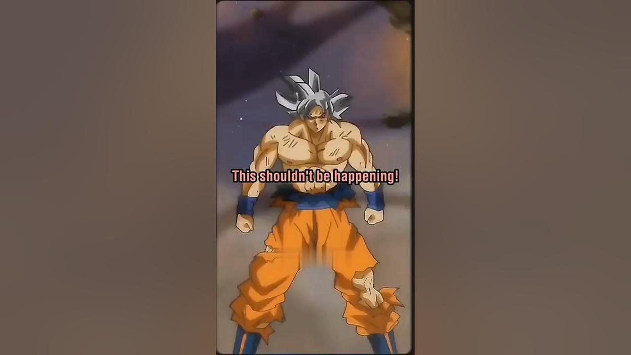 Goku ALWAYS gets back up!「dbs edit」#shorts   #goku #jiren  #dragonballsuper  #anime  #shorts