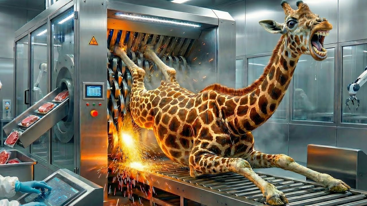 Inside the Giraffe Leather Factory - How Giraffe Skin becomes Luxury Brands 