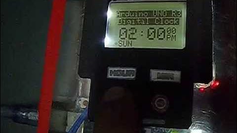 Arduino-based Digital Clock using Nokia 5110 LCD