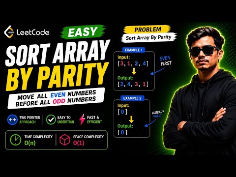 LeetCode Easy | Sort Array By Parity | C++ Solution