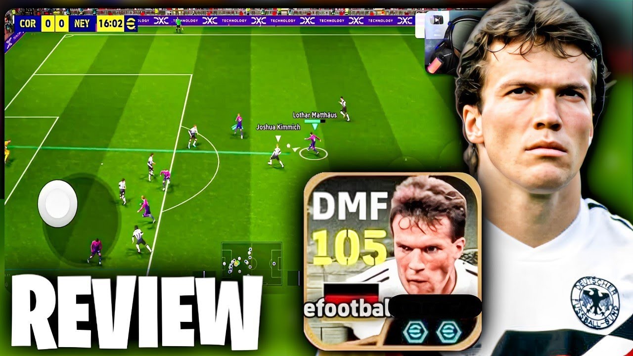 MATTHAUS 105 o MELHOR MLG do EFOOTBALL 2025 MOBILE - Review Matthaus ...