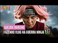 Sakura na Guerra Ninja Vlog de Sobrevivência - Animação com IA 🎬