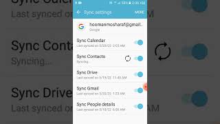 how sync google contacts in android devices screenshot 2