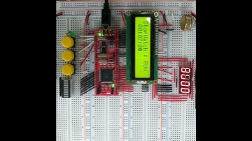 20201203 AVR ATmega128a StopWatch(Timer Interrupt) FND, CLCD 표현