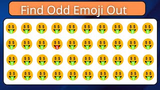 "Emoji Puzzle Challenge: Can You Find The Odd One Out?"