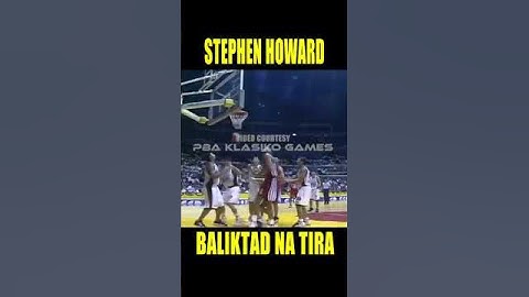 STEPHEN HOWARD, NAKABALIKTAD TUM!RA