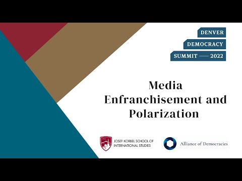 DDS 2022: Media Enfranchisement and Polarization
