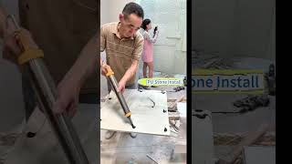 Revolutionary Lightweight PU Stone! Easy DIY Installation for Wall Transformation#pu stone