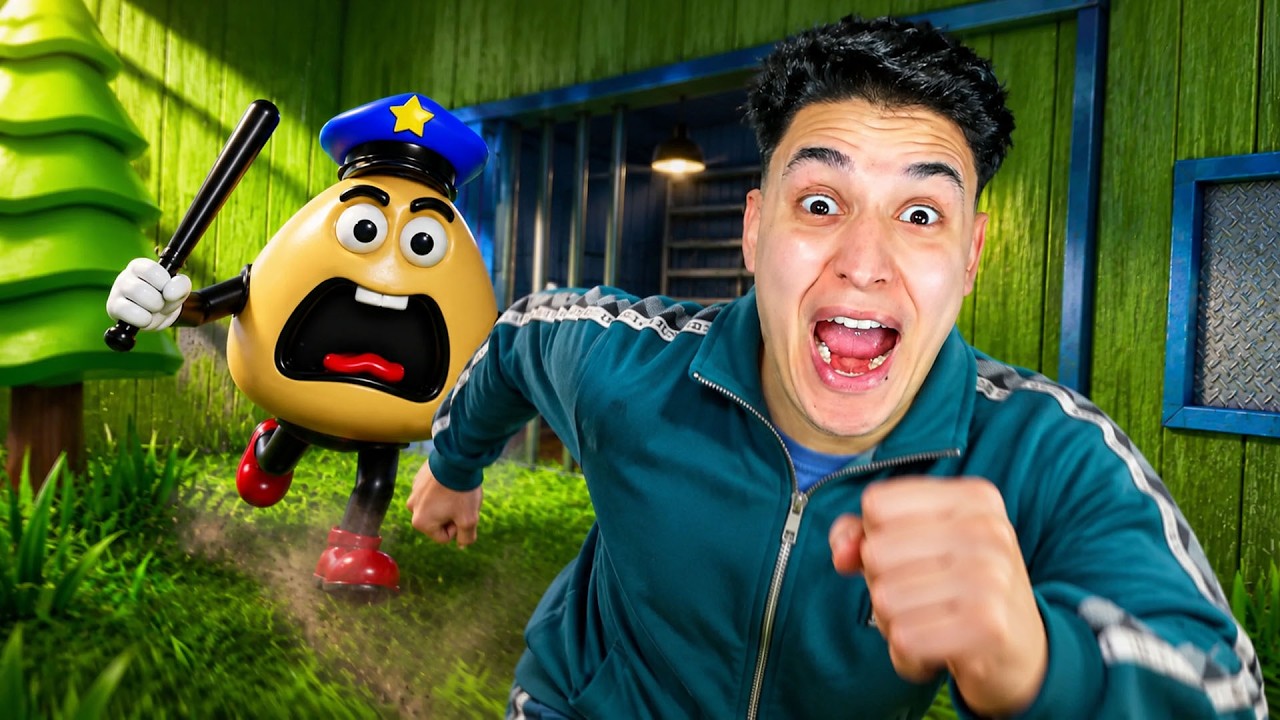 هربت من مستر بطاطس المجنون !!